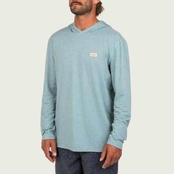 Marsh Wear High Noon Tech Hoodie - Goblin Blue Heather