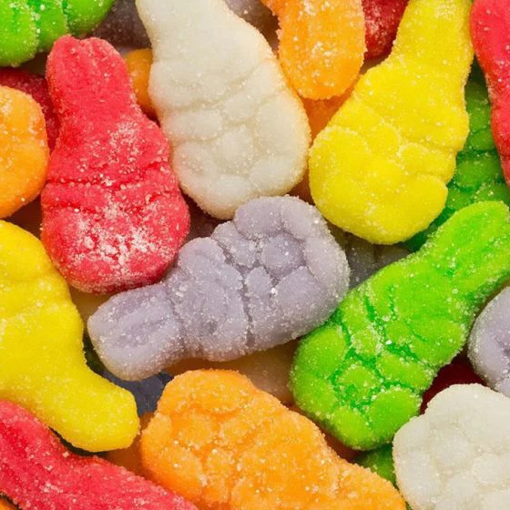 Easter & Spring Sanded Gummy Bunnies Sugar Stacks