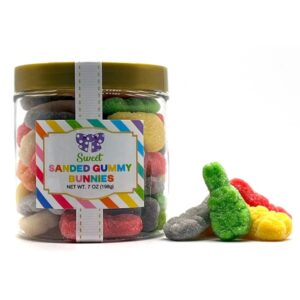 Easter & Spring Sanded Gummy Bunnies Sugar Stacks