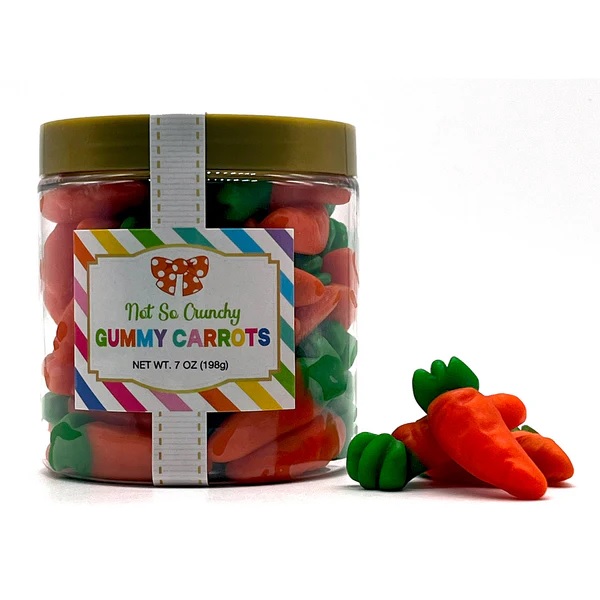 Easter & Spring Gummy Carrots Sugar Stack