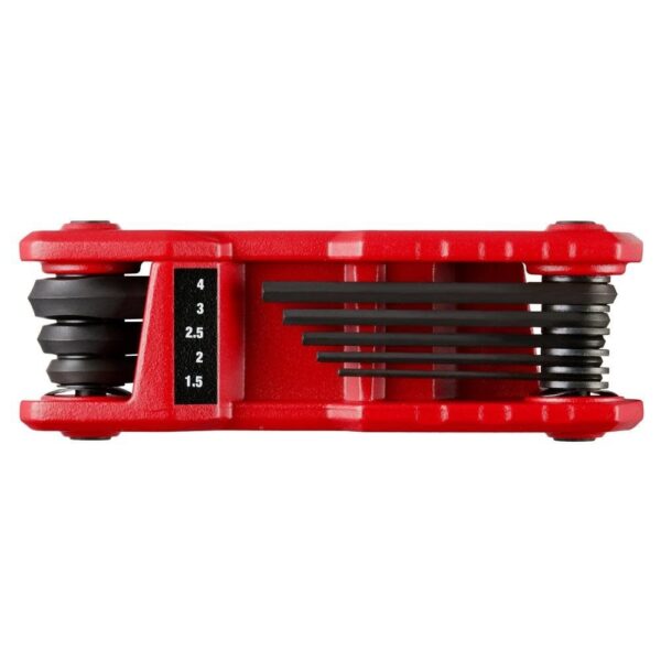 Milwaukee 8 Key Folding Hex Key Set Metric