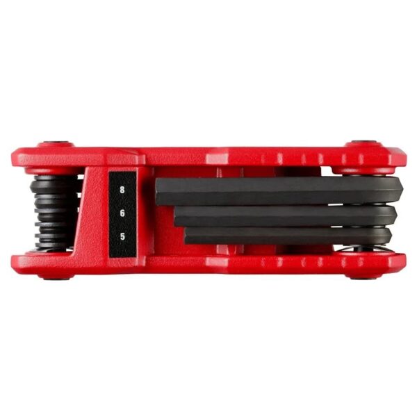 Milwaukee 8 Key Folding Hex Key Set Metric
