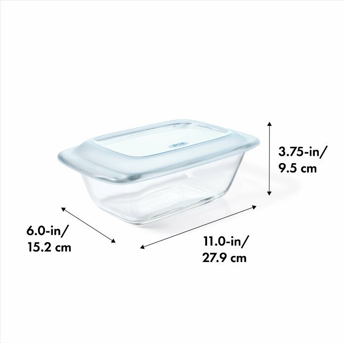 OXO 1.6 Qt Loaf Baking Dish with Lid