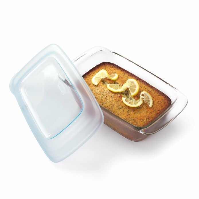 OXO 1.6 Qt Loaf Baking Dish with Lid