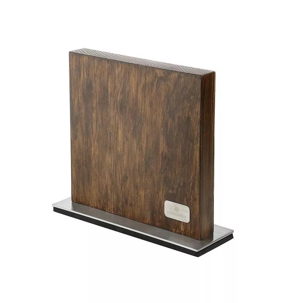 Zassenhaus Magnetic Wood Knife Block - Ash