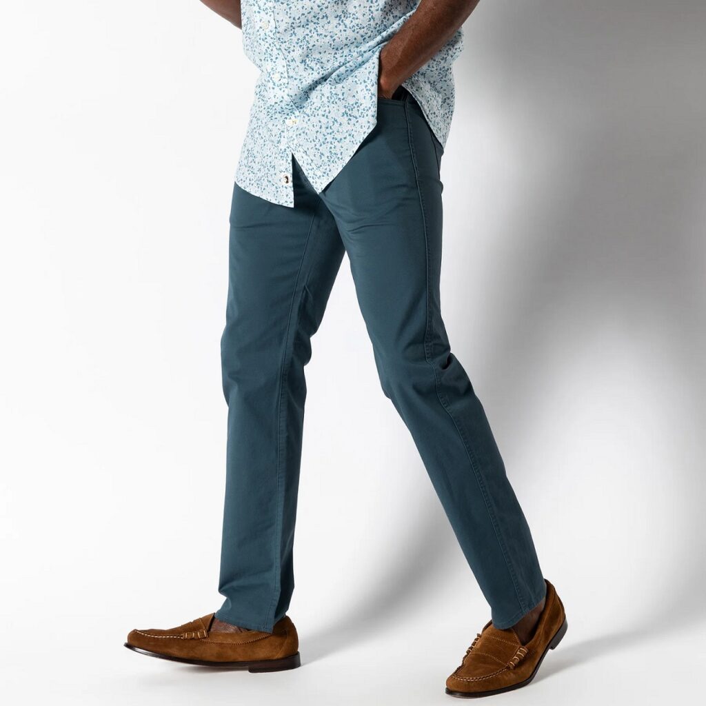 Duck Head Shoreline Five-Pocket Pants - Orion Blue