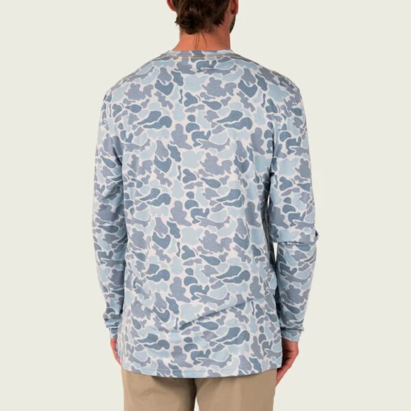Marsh Wear Buxton Tech Long Sleeve Crew - Silver Mallard Camo