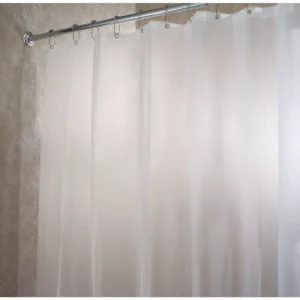 iDesign Frost EVA Shower Curtain Liner
