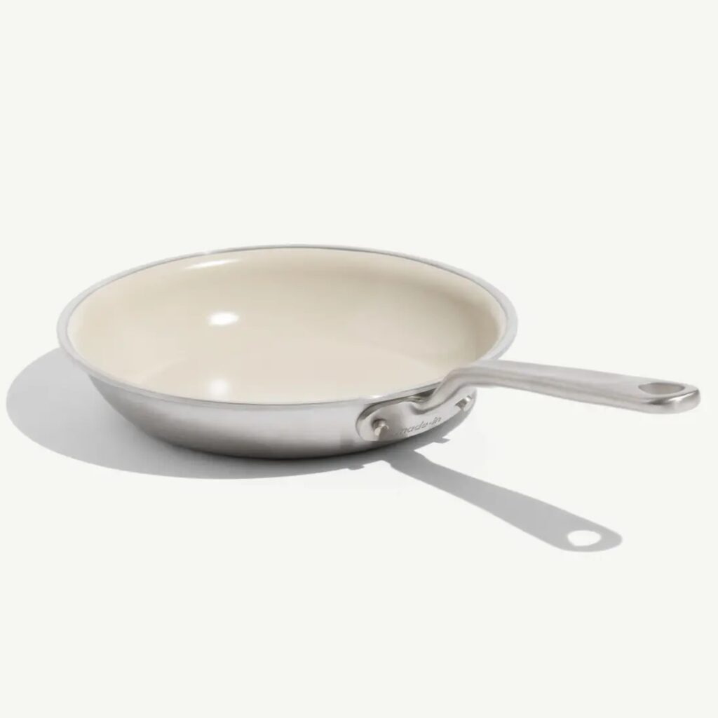 CeramiClad 8" Non-Stick Frying Pan - Stainless