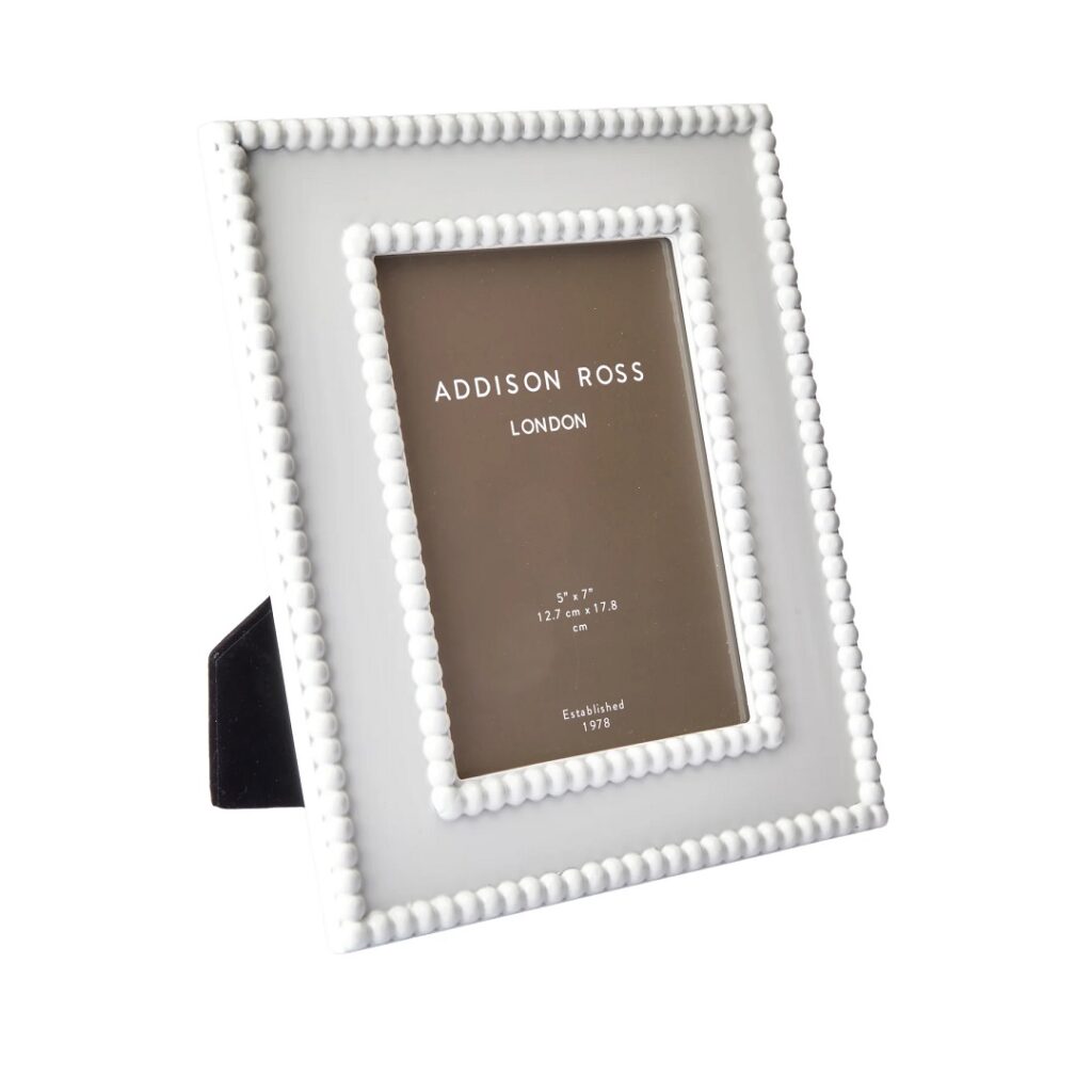 Addison Ross Bobbin White Lacquer Frame (5x7)