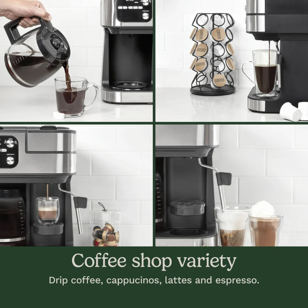 Cuisinart Coffee Center Barista Bar 4-in-1 Coffee Maker2
