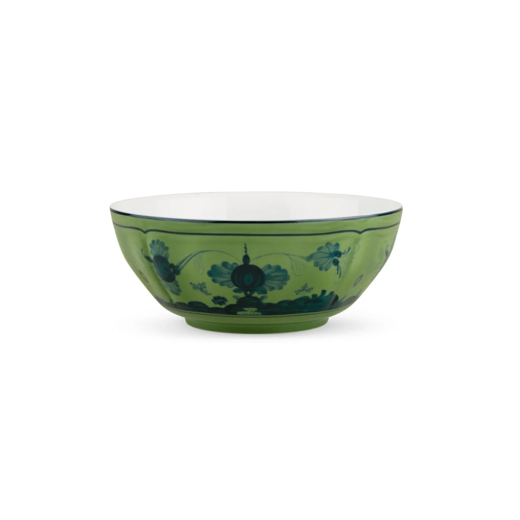 Ginori 1735 Oriente Italiano Bowl - Malachite