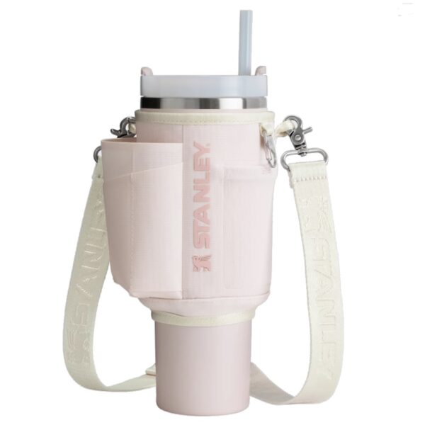 Stanley The All Day 40 OZ Quencher Carry-All - Rose Quartz