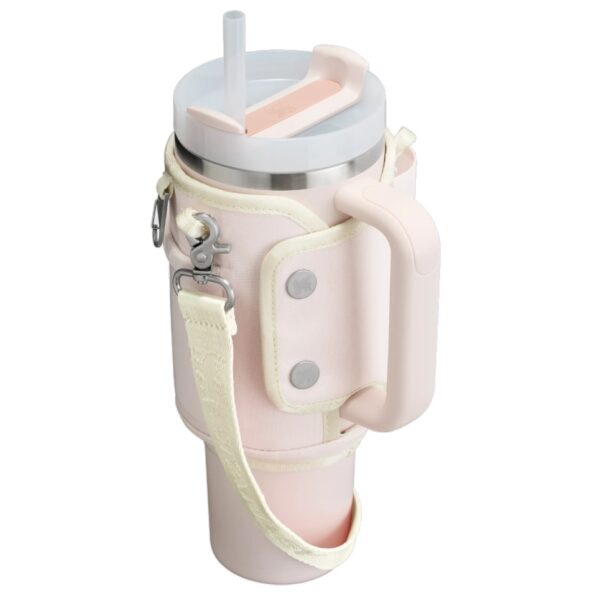 Stanley The All Day 40 OZ Quencher Carry-All - Rose Quartz