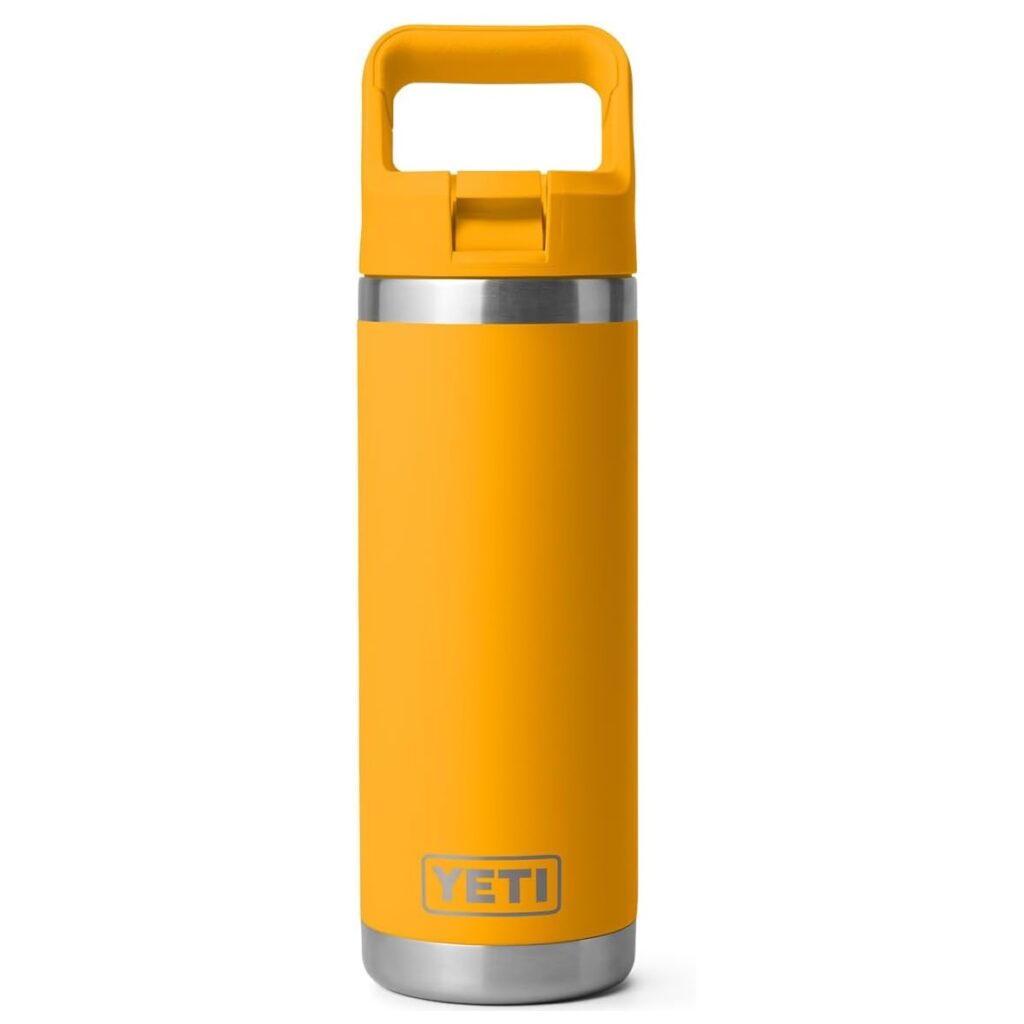 Yeti Rambler 18oz Water Bottle with Color Matched Straw Cap - Beekeper