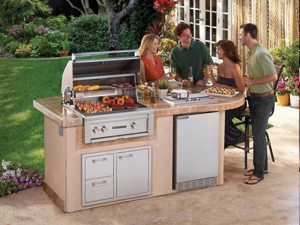 Lynx Sedona 36-Inch Built-In Gas Grill With Rotisserie One Infrared ProSear Burner 2 Stainless Burners (Natural Gas)