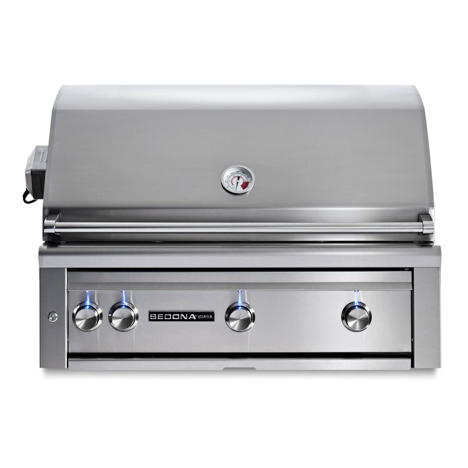 Lynx Sedona 36-Inch Built-In Gas Grill With Rotisserie One Infrared ProSear Burner 2 Stainless Burners (Natural Gas)