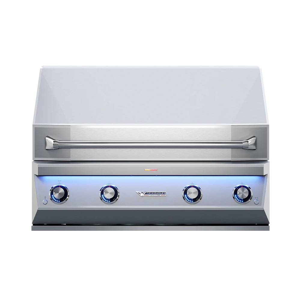 Twin Eagles Eagle One Gas Grill 42" 3-Burner Built-In Gas Grill with Sear Zone & Infrared Rotisserie Burner (Available in Natural Gas or Liquid Propane)