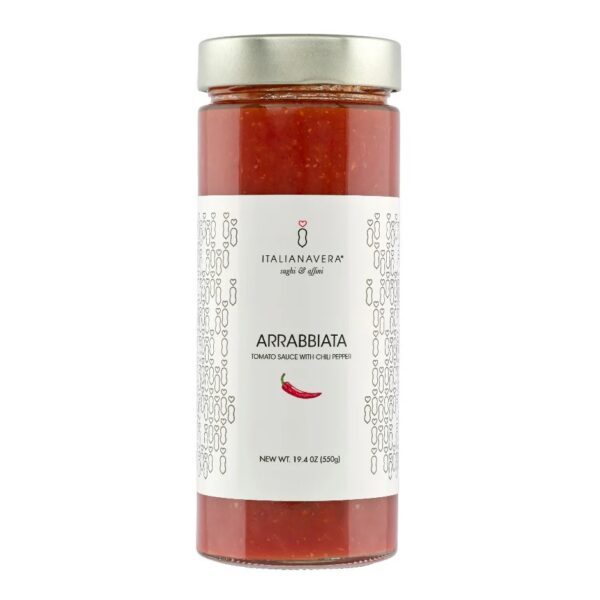 Italianavera Arrabbiata Sauce with Chili Pepper