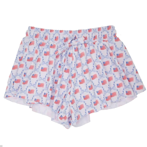 Azarhia Butterfly Flowy Short - America