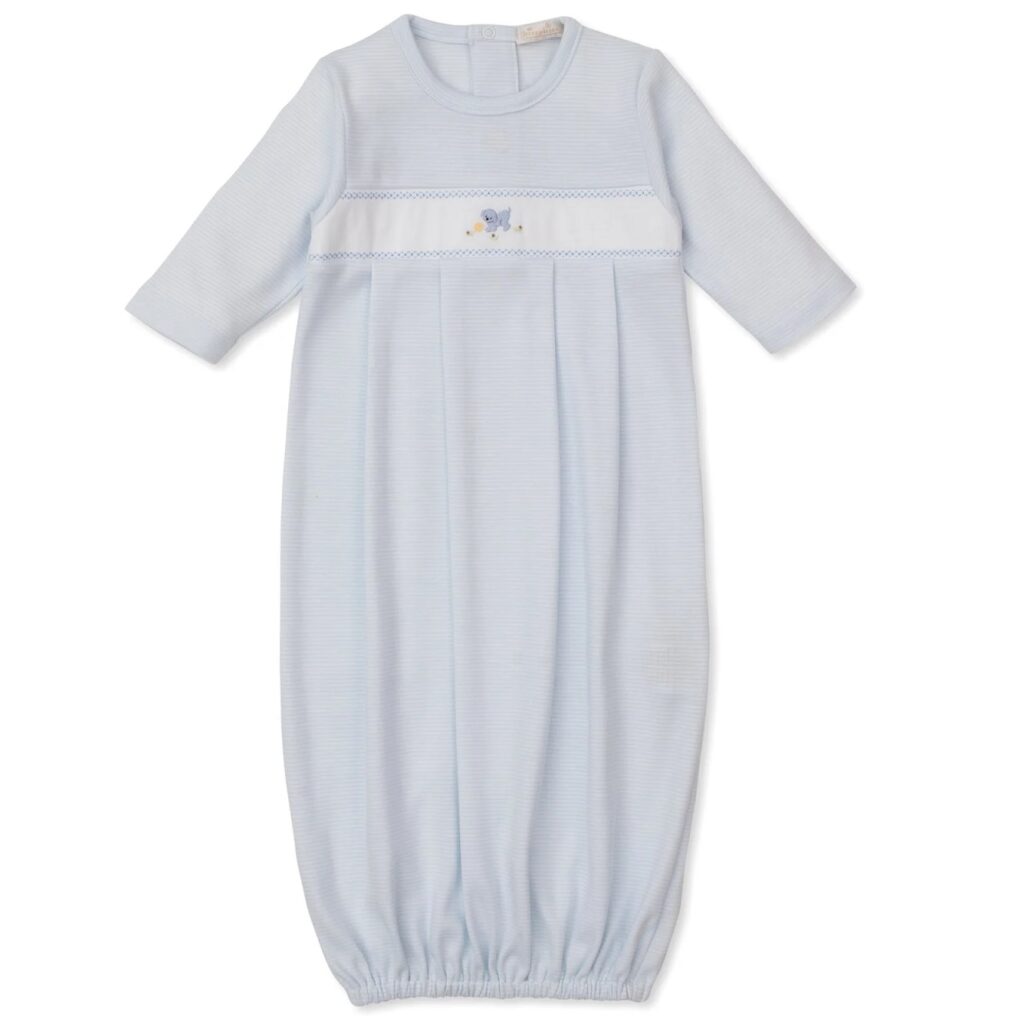Kissy Kissy Premier Playful Pups Embroidered Sack - Blue