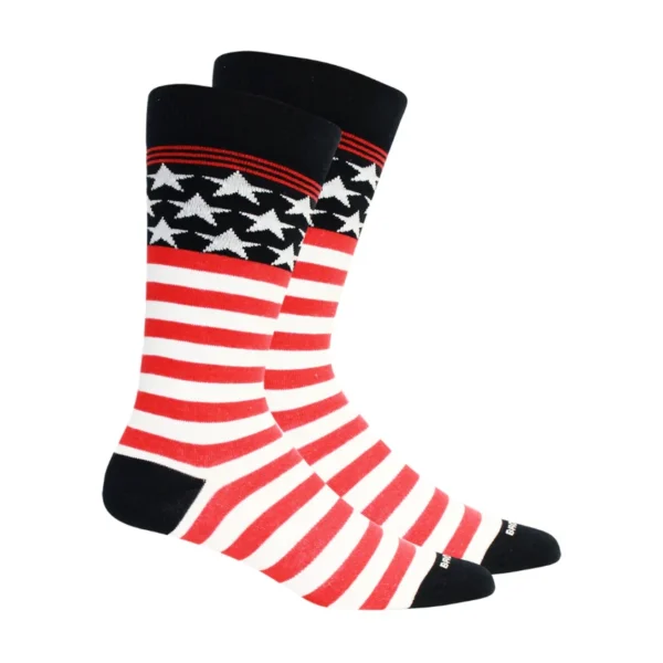 Brown Dog Freedom Socks - Navy
