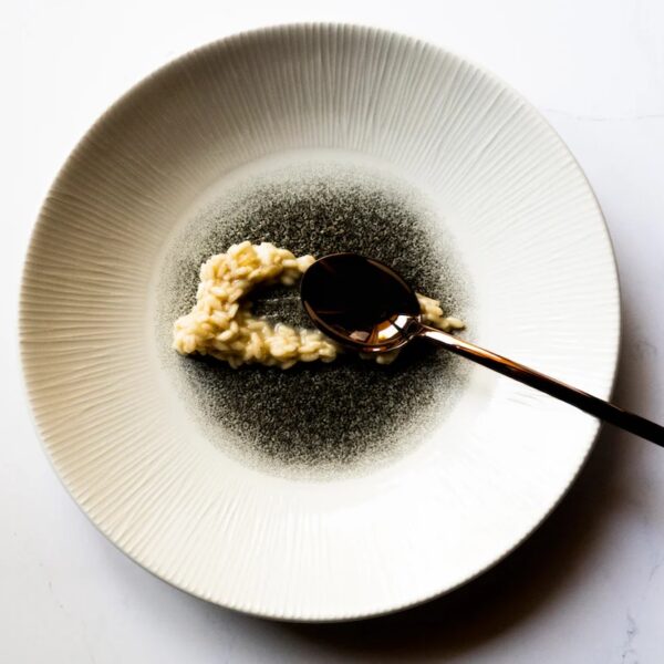 Gli Aironi Cacio e Pepe Risotto