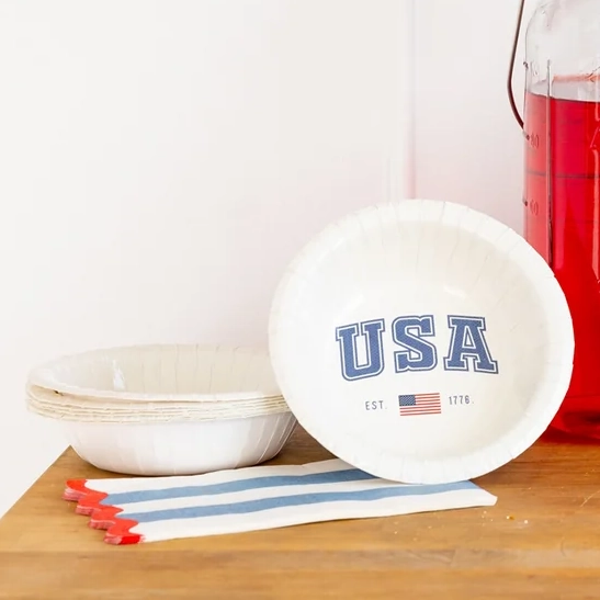 Hamptons USA Paper Bowls2