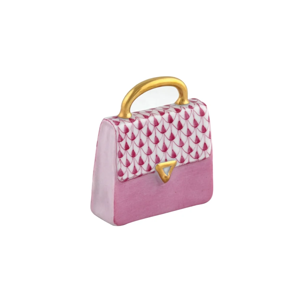 Herend Handbag - Raspberry