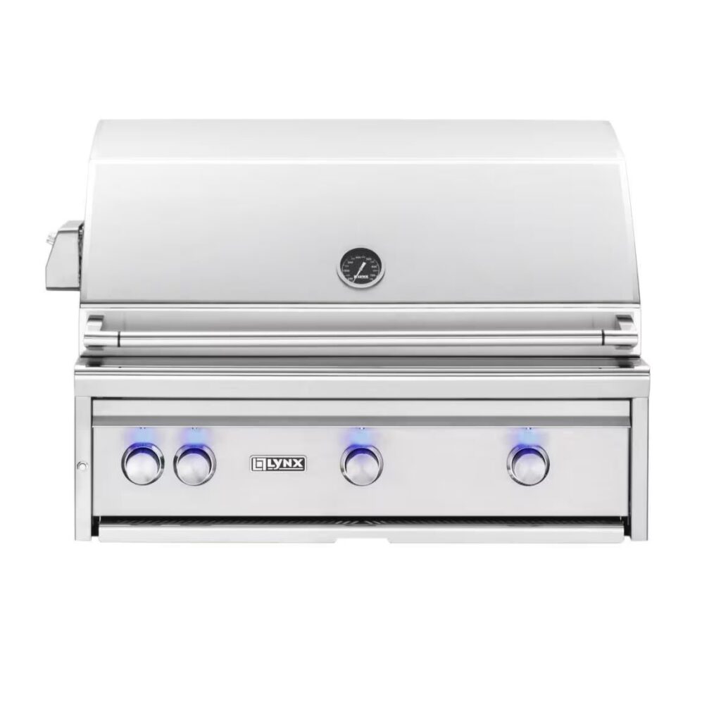 Lynx 36" Professional Built-In Grill with All Trident Infrared Burners and Rotisserie (Natural Gas)