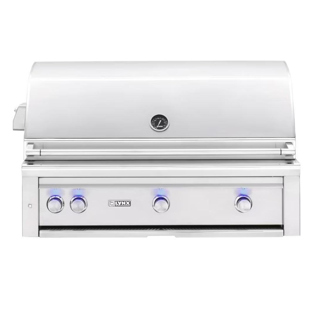 Lynx 42" Professional Built-In Grill with All Trident Infrared Burners and Rotisserie (Natural Gas)