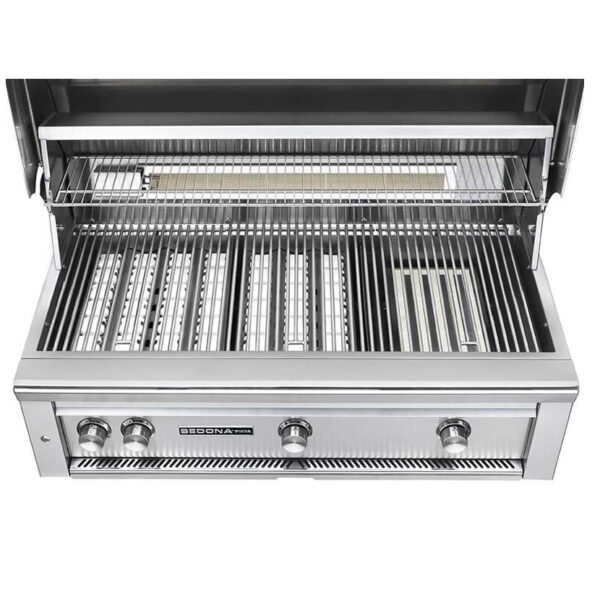 Lynx Sedona 42-Inch Built-In Gas Grill With Rotisserie One Infrared ProSear Burner 2 Stainless Burners (Natural Gas)