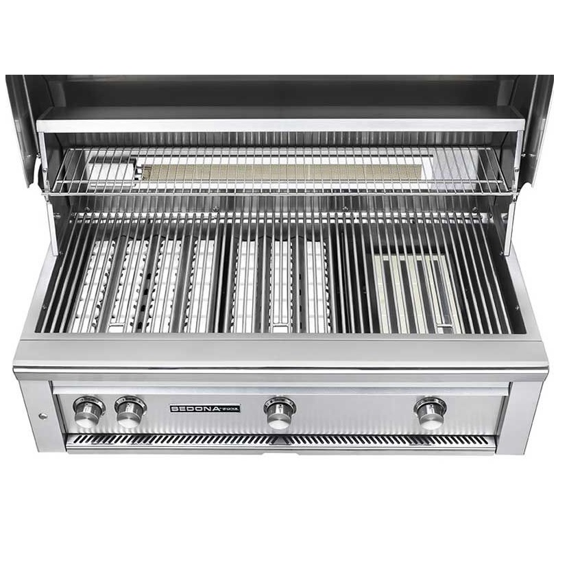 Lynx Sedona 42-Inch Built-In Gas Grill With Rotisserie One Infrared ProSear Burner 2 Stainless Burners (Natural Gas)