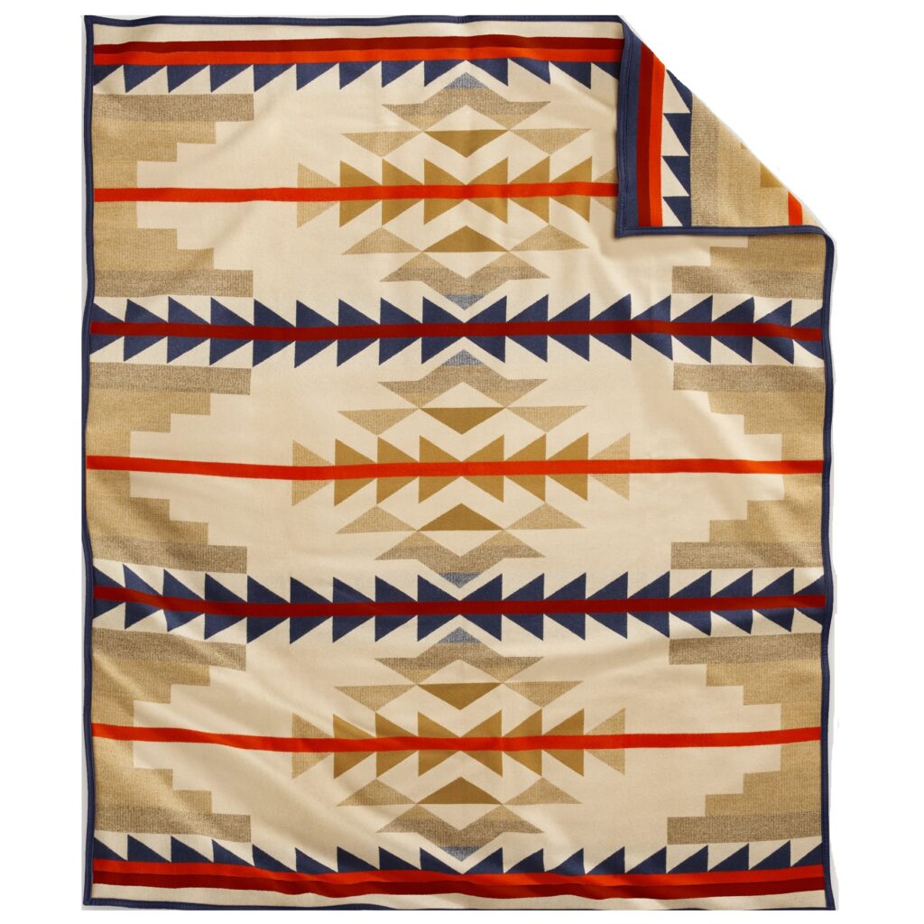 Pendleton Medicine Bow Blanket - Tan Multi