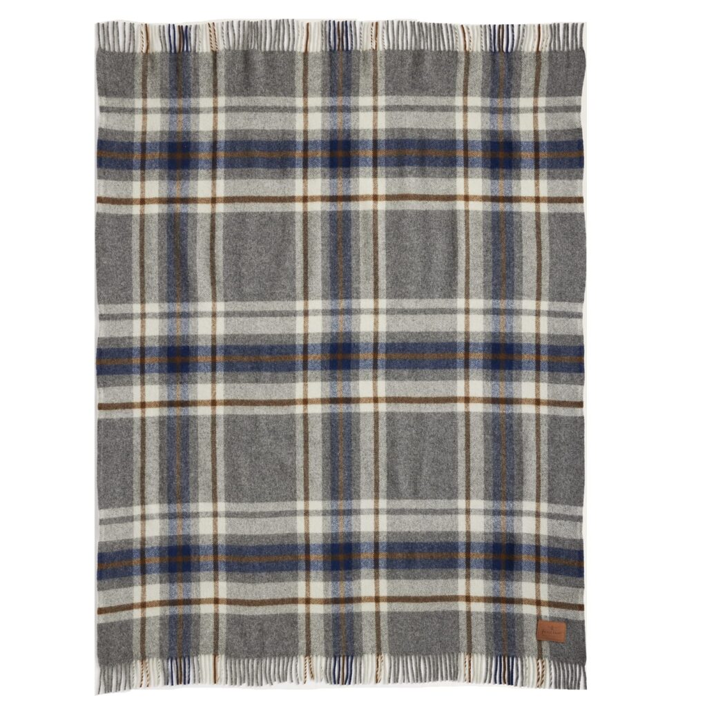 Pendleton Motor Robe with Leather Carrier - Raleigh Plaid