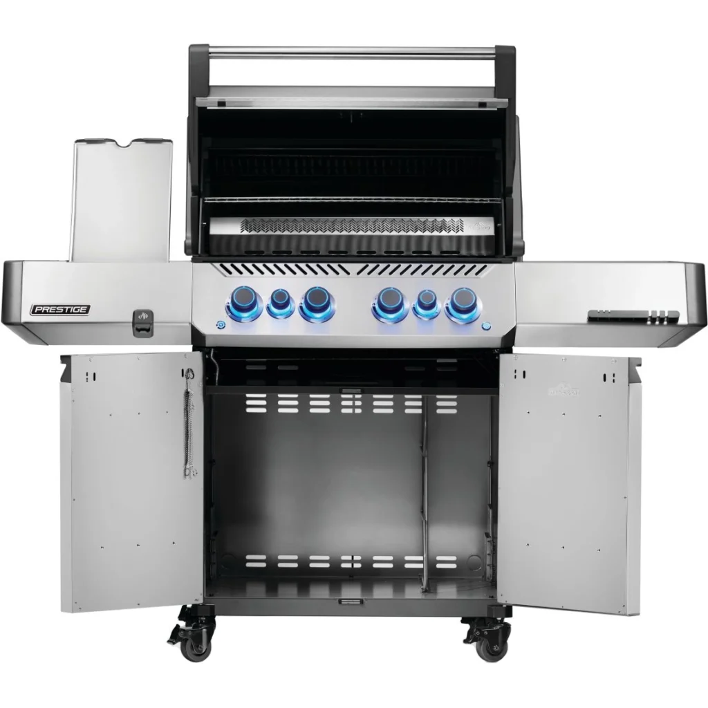 Napoleon Prestige 500 RSIB Propane Gas Grill with Infrared Side and Rear Burner2