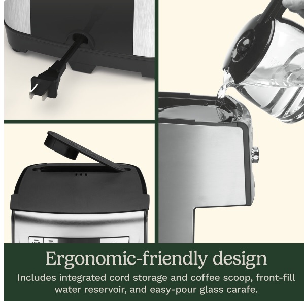 14-Cup PerfecTemp 14-Cup Coffee Maker with Over Ice - Stainless Steel