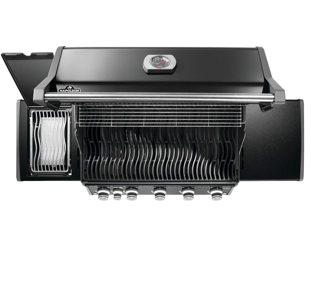 Napoleon Rogue PRO 625 SIB with Infrared Side Burner - Black (Liquid Propane)