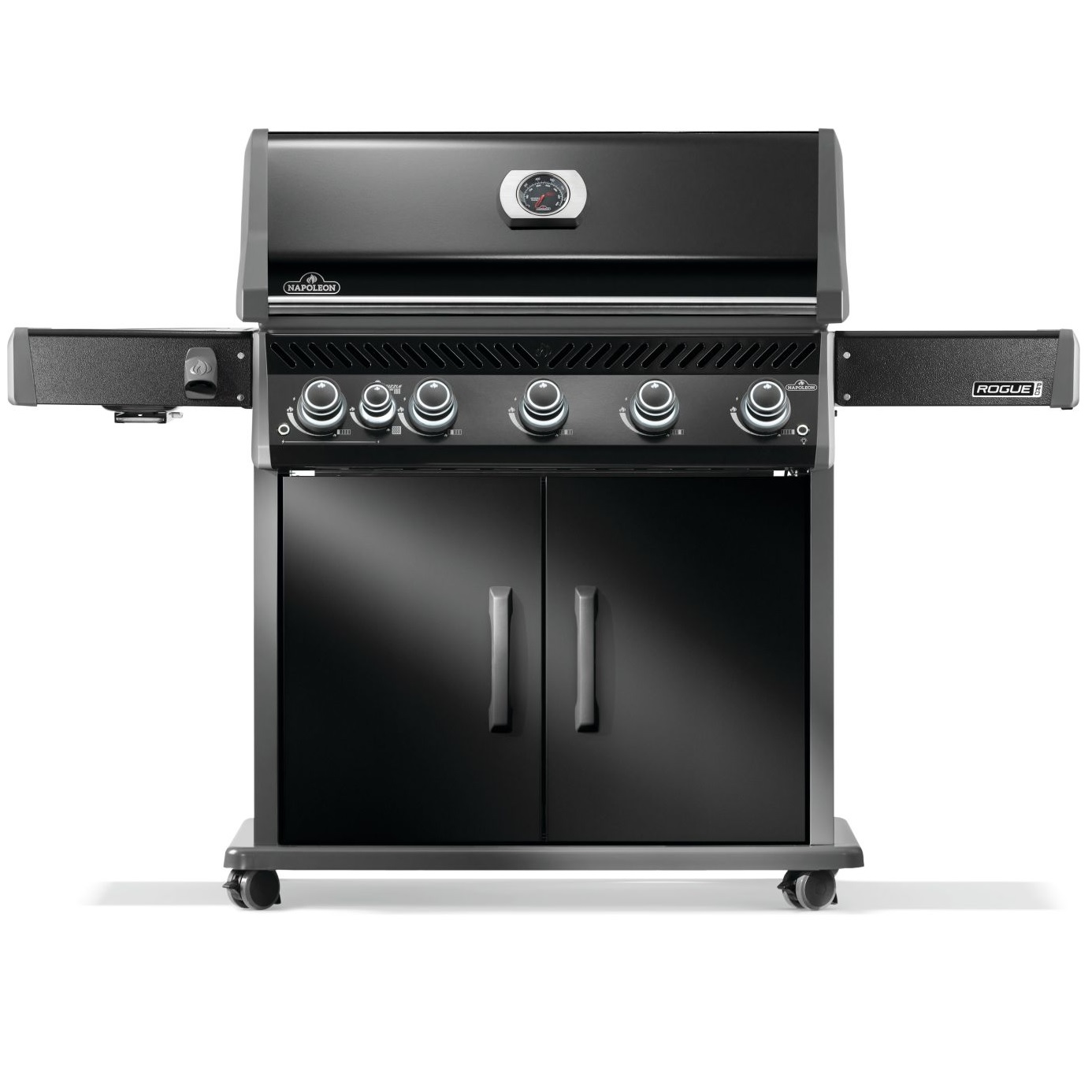 Napoleon Rogue PRO 625 SIB with Infrared Side Burner - Black (Liquid Propane)