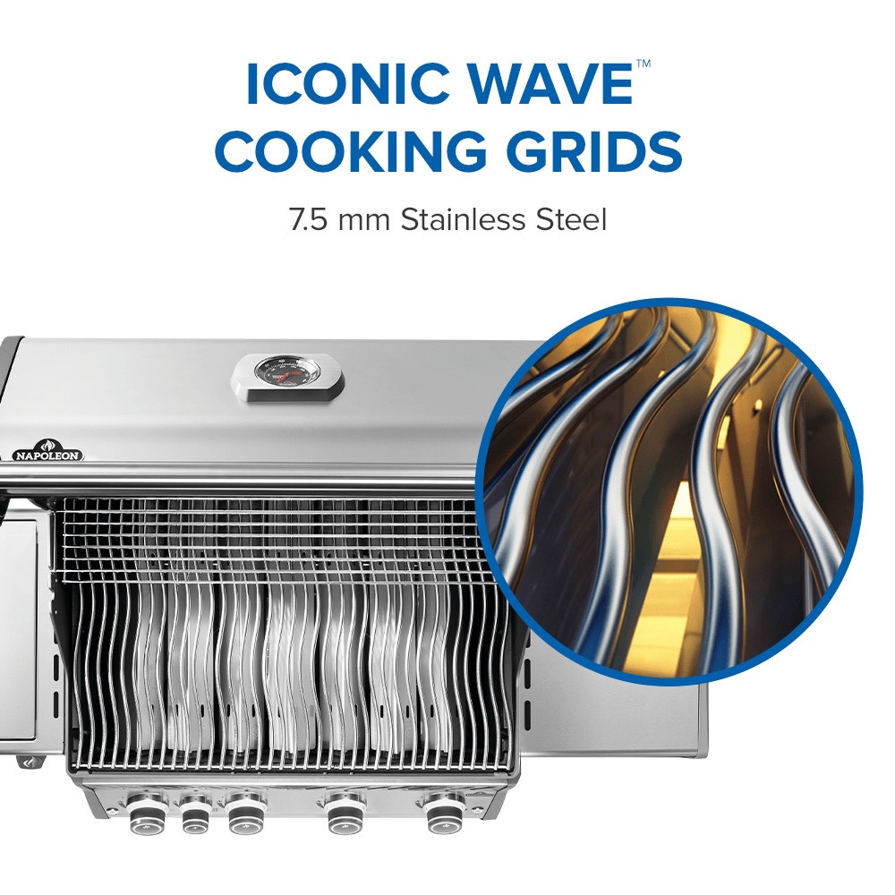 Napoleon Rogue PRO 525 SIB with Infrared Side Burner (Liquid Propane)