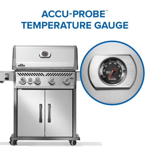 Napoleon Rogue PRO 525 SIB with Infrared Side Burner (Liquid Propane)