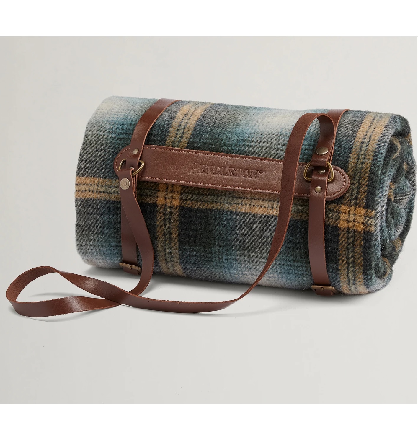 Pendleton Motor Robe with Leather Carrier - Townsend