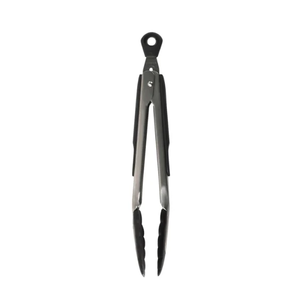 OXO 9" Nylon Headed Heavy Duty Stainless Steel Tongs