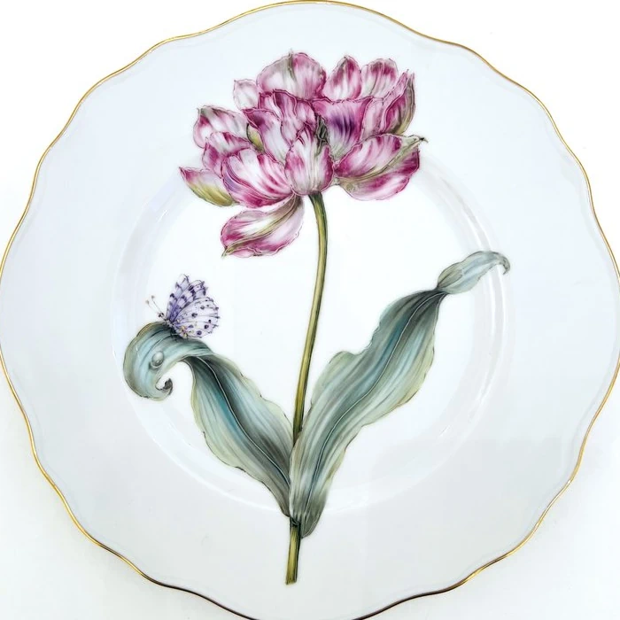 Anna Weatherley - Botanical Treasures Salad Plate #1