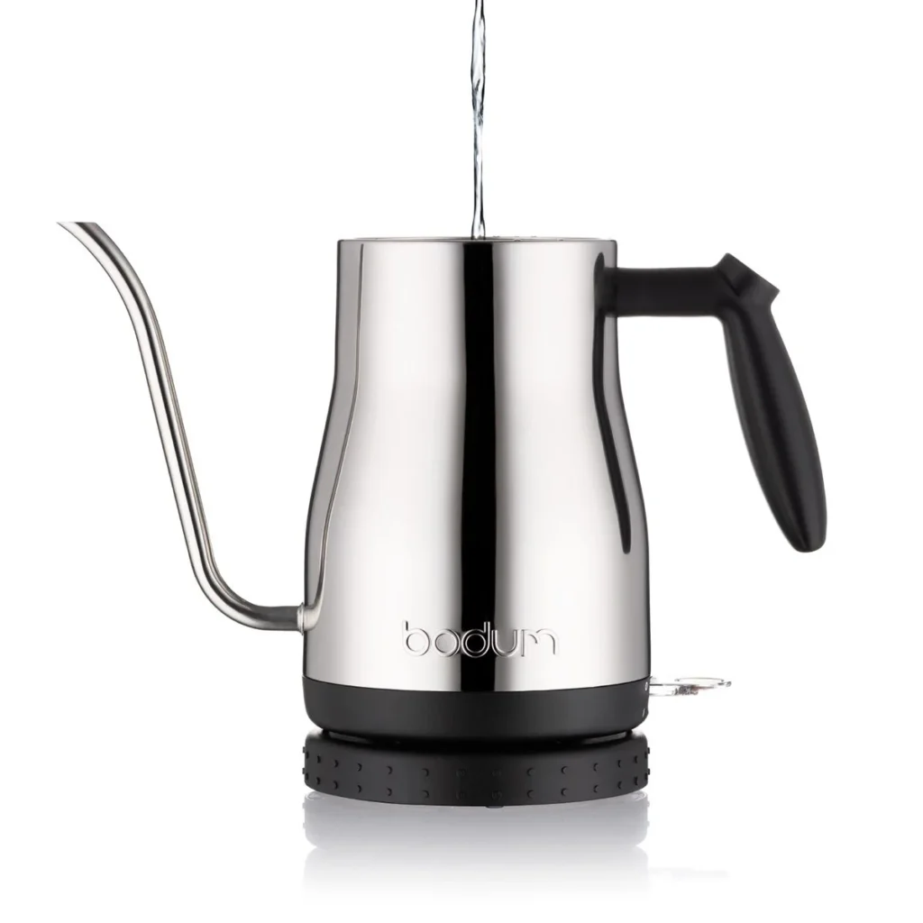 Bodum Bistro Electric Gooseneck Kettle 1.0L- Chrome