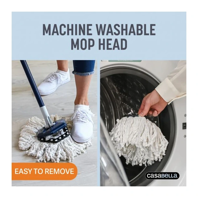 Casabella Spin Cycle Mop with Bucket
