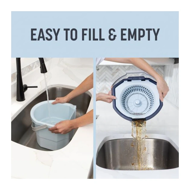 Casabella Spin Cycle Mop with Bucket