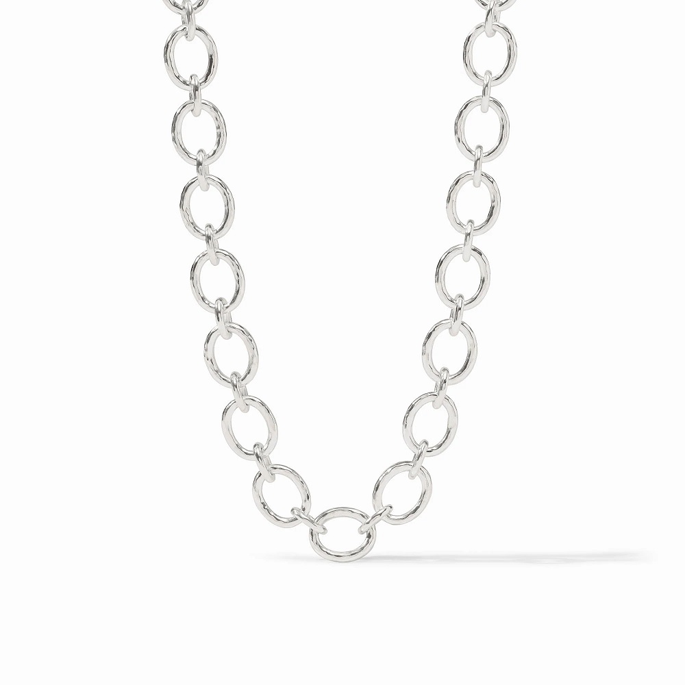 Julie Vos Silver Catalina Demi Link Necklace