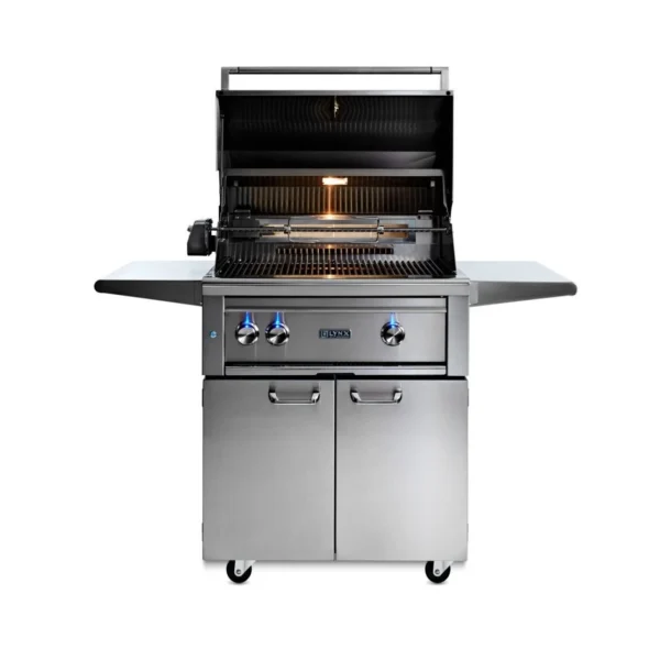 Lynx 30" Professional Freestanding Grill with 1 Trident Infrared Burner and 1 Ceramic Burner and Rotisserie (Available in Liquid Propane)