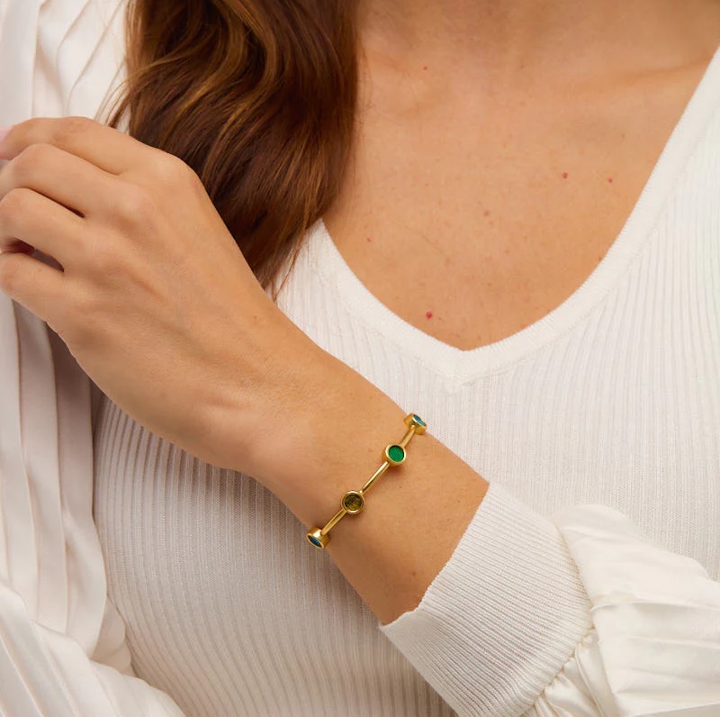 Rock Sound Multi-Bezel Cuff